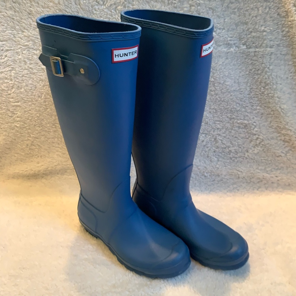 Hunter Original Tall Rainboots with sock insert